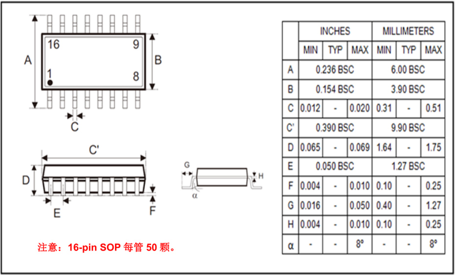 NY8B062D-SOP14封裝